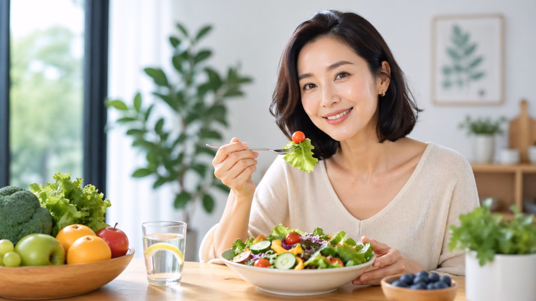 Chế độ dinh dưỡng giàu Omega-3 và vitamin là chìa khóa để giữ làn da tươi trẻ.