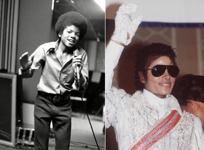 Sự thay đổi diện mạo của Michael Jackson từ thời thơ ấu đến năm 1989.
