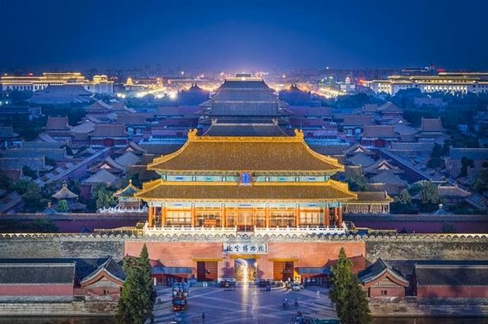 Toàn cảnh sự uy nghi của quần thể cung điện Tử Cấm Thành tại Bắc Kinh