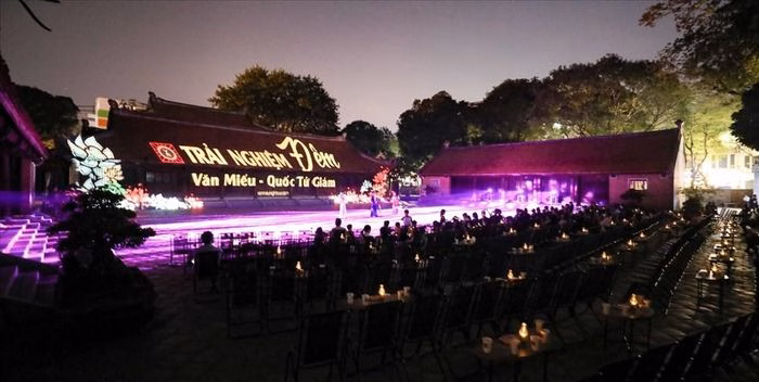 Văn Miếu - Quốc Tử Giám tiên phong ứng dụng công nghệ số để làm phong phú các sản phẩm văn hóa, thu hút khách tham quan.
